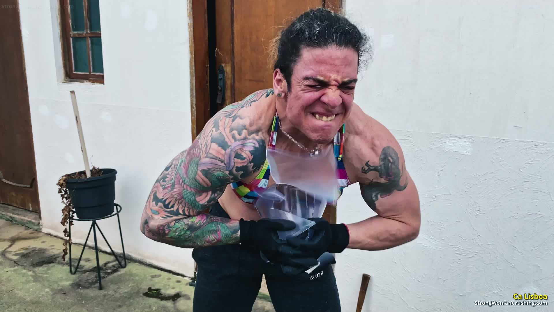 Ca Lisboa destroys a juice machine