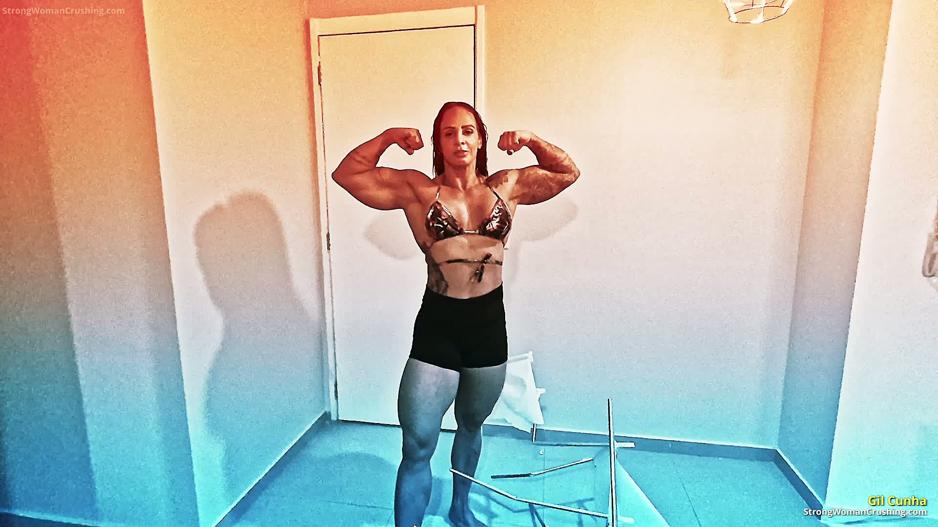 Gil Cunha destroys her wire shelving