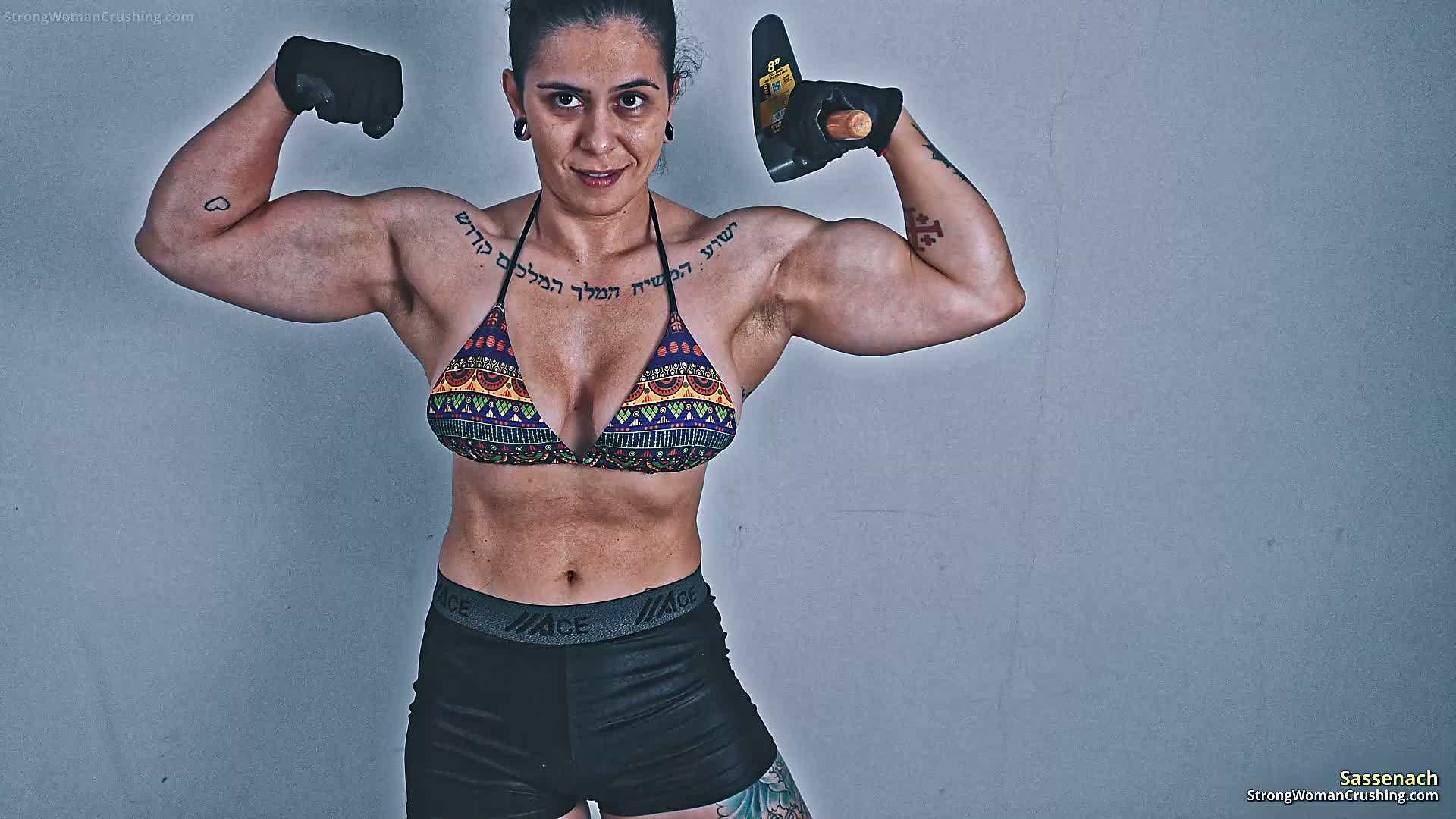 Sassenach test her strength against heavy duty tool